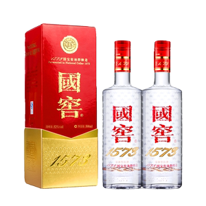 【百补专用】国窖1573-52度500ml*2瓶装浓香型白酒