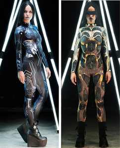 女式机器人扮演服朋克科技感服装未来战士cosplay酒吧ds万圣节