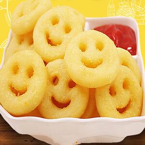 油炸笑脸薯条
