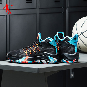 乔丹破影篮球鞋男鞋运动鞋网面透气耐磨战靴男子中帮实战回弹球鞋