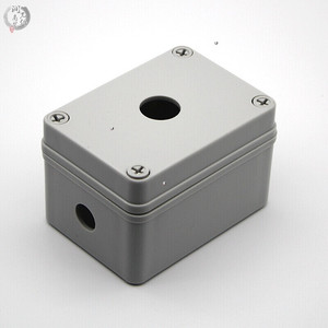 防水按钮盒1孔2孔3孔4孔启动停止按钮开关控制盒塑料壳开孔22mm一