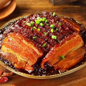 良品铺子梅菜扣肉500g大份量下饭菜即食下酒菜碗装红烧肉正宗美食