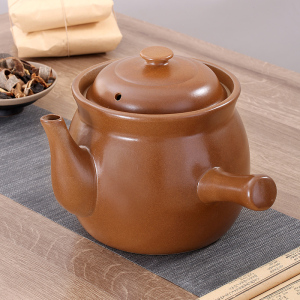 中药煎锅 砂锅熬药 中药锅明火老式中药罐煎熬平定沙锅煮中药罐子