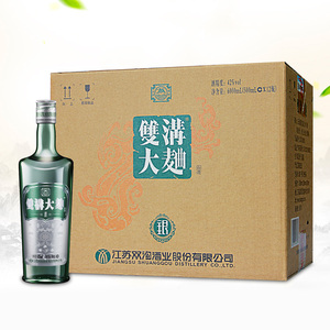 柔和双沟大曲银标高粱高梁白酒粮食酒水42度浓香型500ml整箱装