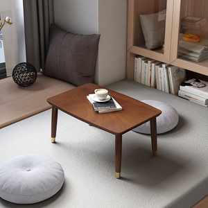 意尚木情北欧飘窗小桌子榻榻米小茶几日式窗台地台桌阳台矮桌小凳