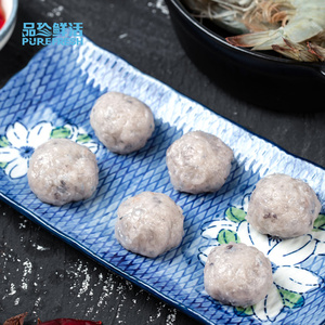 品珍鲜活 鲜虾滑火锅店专用虾泥150g*6袋火锅食材配菜青虾滑