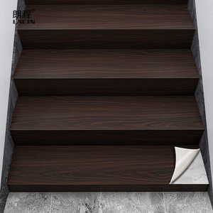 加厚木纹楼梯贴台阶贴旧木地板地贴踏步改造翻新装饰防滑贴纸自粘