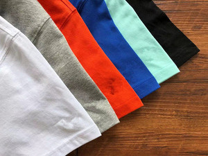 前彩大铲子下小铲子字母⑥色短袖370303