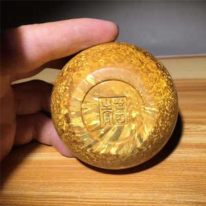 咖堂雪花金香炉 铜炉 雪花金铜笔洗 斑铜香炉 铜水洗