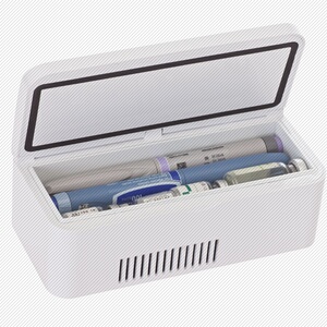 适用赫尔思2-25度胰岛素冷藏盒药品恒温冷藏小冰箱迷你车载医用储