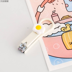 卡通指甲刀女生可爱创意宝宝婴儿少女单个装儿童小号便携钳指甲剪