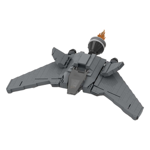 砖友MOC-63478 星际之门SG-1拦截战斗机国产积木玩具拼装模型男孩