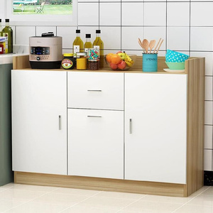 柜子柜小储物家用柜办公j室式微波炉柜储藏抽屉厨房米面碗柜厨子