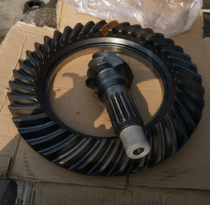 东风天龙天锦大力神eq153后桥主减差速器盆角齿主从动锥齿轮特价