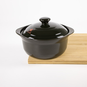 红杜鹃陶瓷砂锅正品