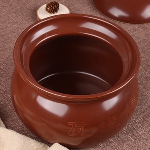 可上明火酒店商用大瓦罐江西特色炖盅汤煲汤盅大瓦缸煨汤家用砂