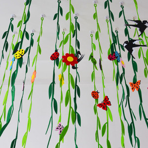 幼儿园春天的吊饰