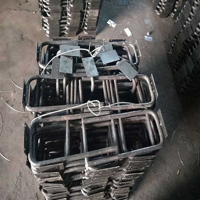 悬挑架预埋环工字钢抱箍u型螺栓卸料平台预埋件钢丝绳吊钩锚环