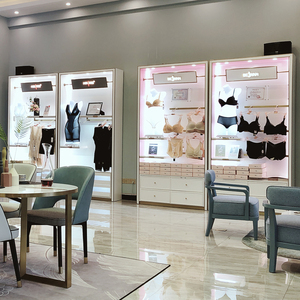 美人计内衣店展示柜美体衣货架黑天鹅内衣货柜内衣展示柜内裤展柜