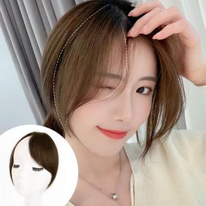 假刘海中分斜刘海