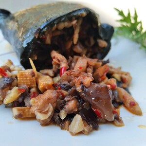 江西清明果鹰潭贵溪特产手工麻叶果清明果加肉10个/份全素8个/份