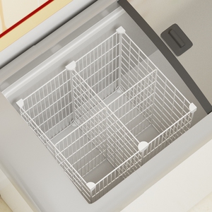 冰柜冷冻分隔板分割栏食品筐货框37cm隔断分格网冷柜内专用置物架