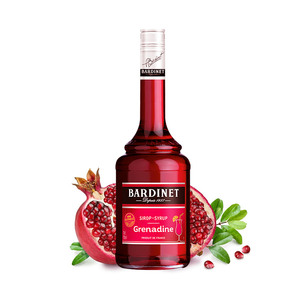 【进口糖浆】必得利红石榴味糖浆 法国进口鸡尾酒咖啡辅料