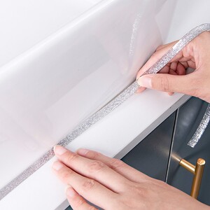 灶台防水封边美缝贴美边条自粘装饰缝隙贴条厨房家用瓷砖地砖线条