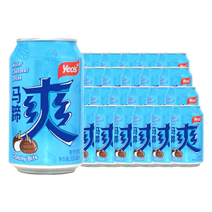 杨协成马蹄爽果味饮料 荸荠果粒果汁饮品 300ml*24罐多省包邮