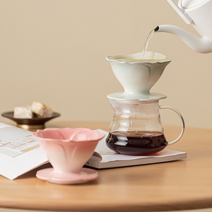 蝶妙士咖啡过滤器滴漏咖啡壶分享壶手冲咖啡漏斗滤杯冲泡器具套装
