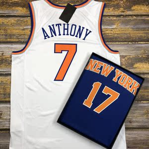 尼克斯7号安东尼球衣球裤套装17林书豪25罗斯男女热压定制篮球服