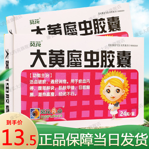 葵花大黄蛰虫胶囊 0.