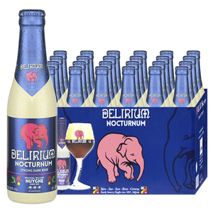 比利时进口樱桃粉象果味浅深粉象啤酒组合装330ml*6瓶精酿啤酒