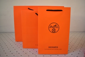爱马仕/hermes 礼品袋购物袋香水手提袋衣服围巾盒皮带盒包装纸袋