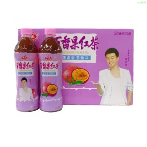 百香果红茶饮料中沃夏季饮料 饮品一升冰红茶青梅绿茶大瓶整箱