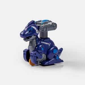 无聊了玩玩小恐龙!按压机械回力车镰刀龙益智儿童玩具蓝色