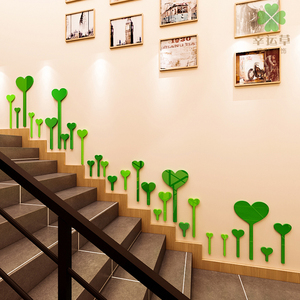 楼梯装饰墙贴过道自粘