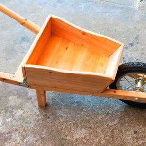 幼儿园玩具木制推车手推车独轮车坐人互动户外游戏推车玩具儿童车