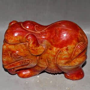 【叄】古玉老玉高古玉古玩古董新疆和田玉白玉红沁万事太平吉祥