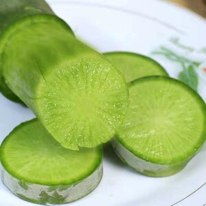 水果萝卜正宗山东潍坊青萝卜生吃脆甜爽口新鲜蔬菜绿心萝卜现挖