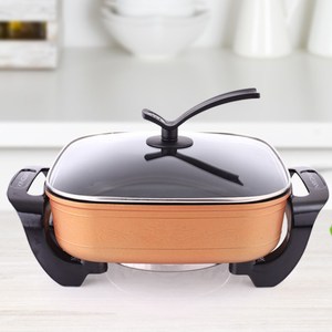 多功能电热锅锅盖多功能 四方锅盖30*30cm 方形钢化玻璃盖包邮