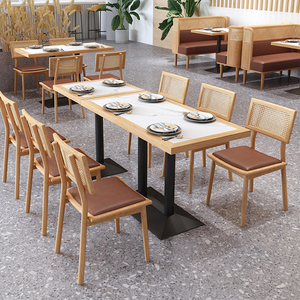 西餐厅桌椅商用主题餐饮店套装网红下午茶书吧烘焙店客户休息桌子