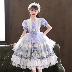 萝莉塔裙子洛丽塔套装