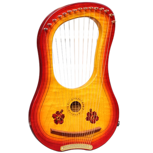 gecko壁虎莱雅琴小竖琴10弦15弦琴lyre初学里尔琴里拉琴希腊乐器