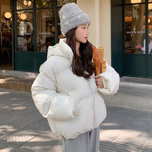 短款羽绒服女冬季2023新款爆款小个子韩系奶fufu棉服冬装加厚外套