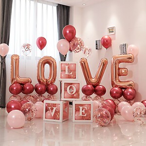 室内气球装饰结婚