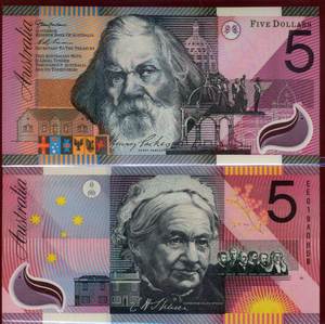 澳大利亚5元塑料钞