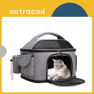 ostracod猫包外出便携手提猫袋大号20斤车载猫窝狗包透气宠物背包