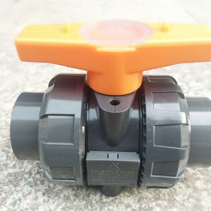 活边双边内螺纹iupvc由令球阀 pvc单接内丝球阀 丝扣内牙球阀