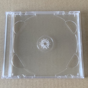 进口高质量 碟盒 2CD盒子 空盒 透明双碟盒